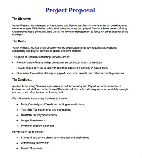 Image result for Example of Work Proposal