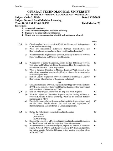 Image result for Machine Learning Exam PDF