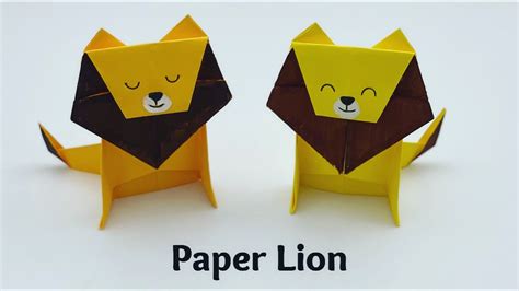 Image result for How to Build a Origami Lion