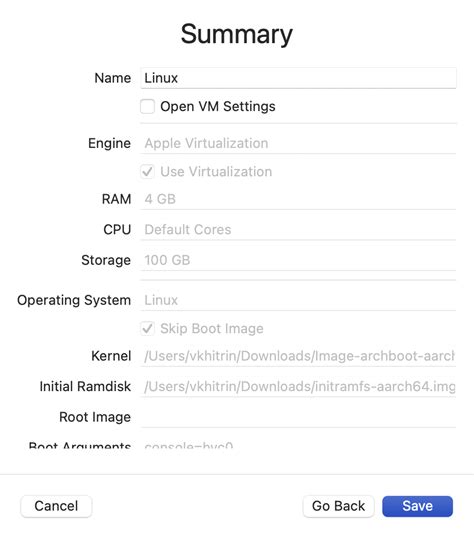 Image result for Create a New Linux Virtual Machine in UTM