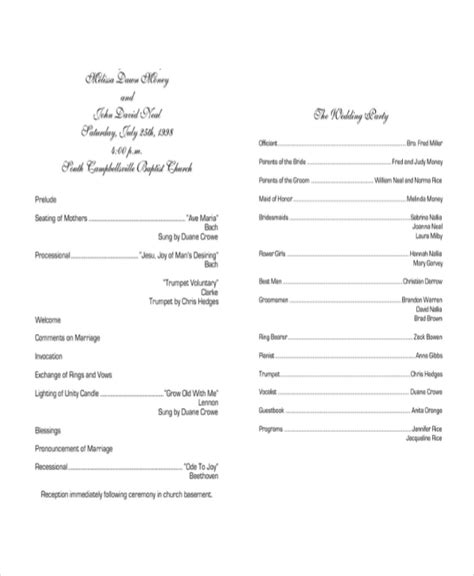 Image result for Program Flow for Wedding Reception