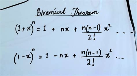 Toradh íomhá ar Binomial Formula Question and Answer