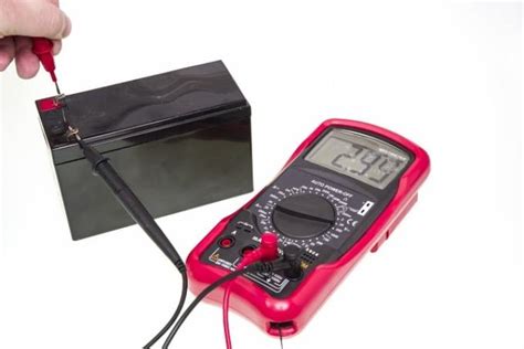 Image result for 7 Function Digital Multimeter Manual Testing a Auto Battery