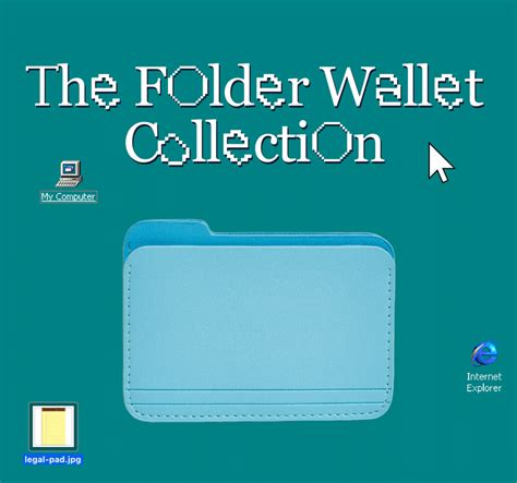 Image result for Retro Wallet Windows Folder