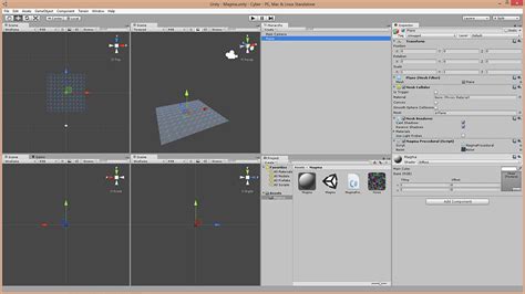 Toradh íomhá ar Unity Procedural Texturing