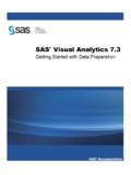 Image result for Visual Analytics SAS