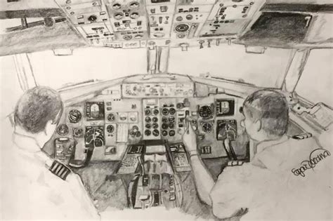 Boeing 737 cockpit by RowdyVarma4 on DeviantArt