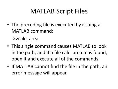 Image result for Example of MATLAB Script File