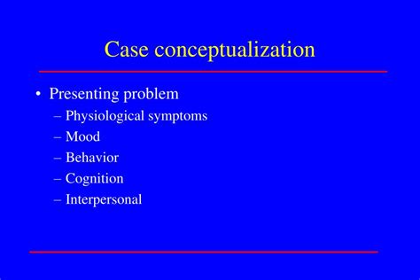 Toradh íomhá ar Presenting Problem Mike Case Conceptualization