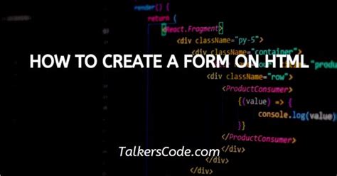 Image result for How to Create a Proper Form in HTML