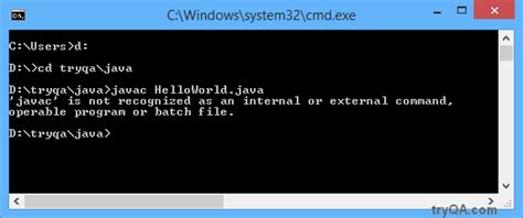 Afbeeldingsresultaten voor How to Run a Java Program in Cmd On a Windows Computer