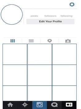 Image result for Blank Instagram Profile