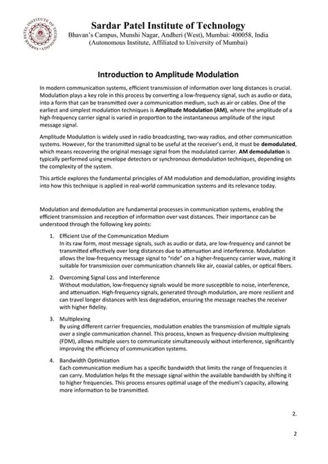 AM Modulation in MATLAB に対する画像結果