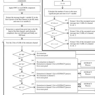 Extraction Flow Chart に対する画像結果