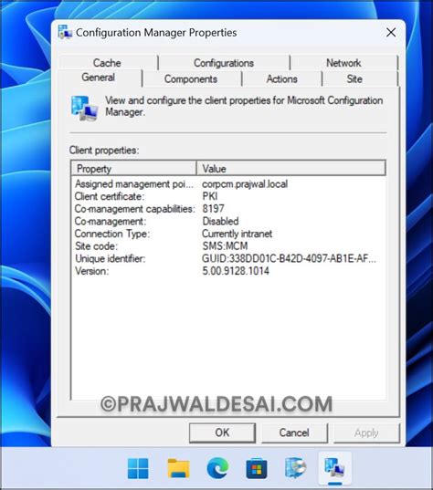 Image result for Configuration Manager in Control Panel