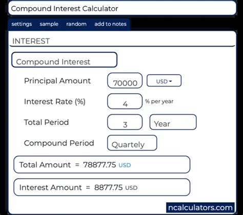 Image result for Variable Compound Interest Calculator