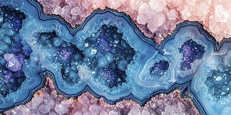 Toradh íomhá ar Geode Crystal Background