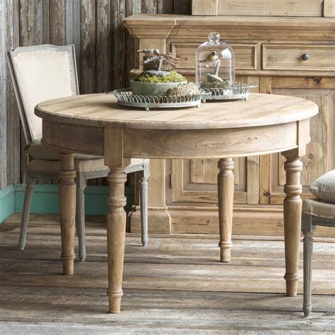Image result for Rustic Round Dining Table