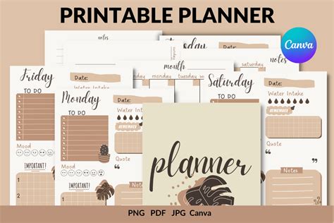 Image result for Daily Planner Canva Gratis