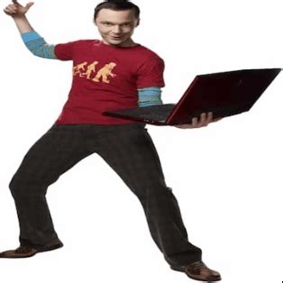 Image result for Sheldon with Computer Meme