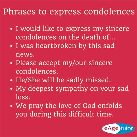Image result for Condolence Message Examples in English