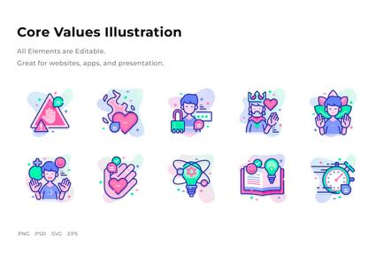 Image result for Core Values Drawing