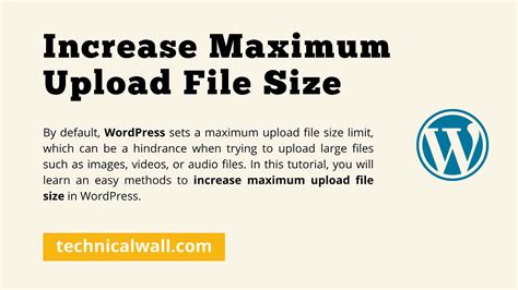 Image result for Maximum Upload File Size