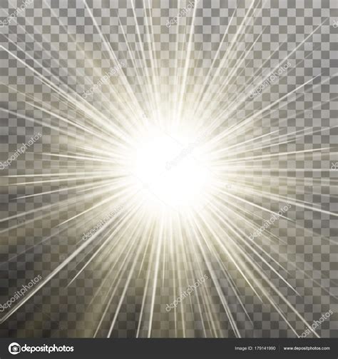 Toradh íomhá ar Transparent Light Burst Vector