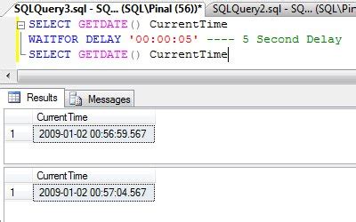 Image result for How to Make SQL Wait
