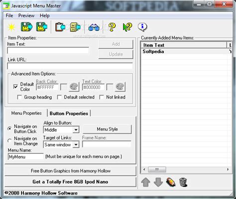 Image result for JavaScript Windows-like Menu