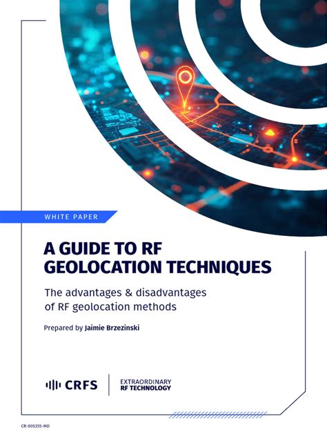Afbeeldingsresultaten voor Geolocation of RF Signals