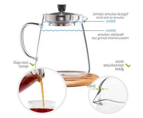 Bildergebnis für Dry-Ice Pellets in a Glass Teapot with Infuser