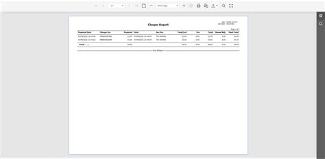 Résultat d’images pour Cheque Collection Report Format