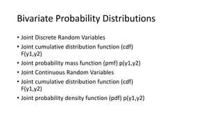 Image result for Bivariate Probability Distribution