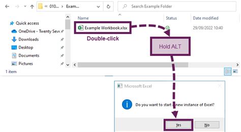 Toradh íomhá ar Open Excel in Multiple Windows