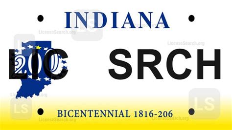 Image result for Indiana License Plate Sample