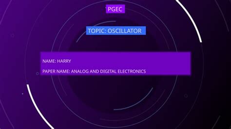 Analog Signal Multisim Oscillator に対する画像結果