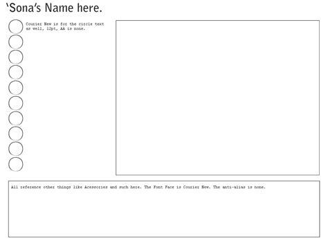 Image result for Reference Sheet Template Drawing