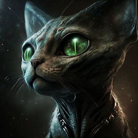 Image result for Alien Cat PNG