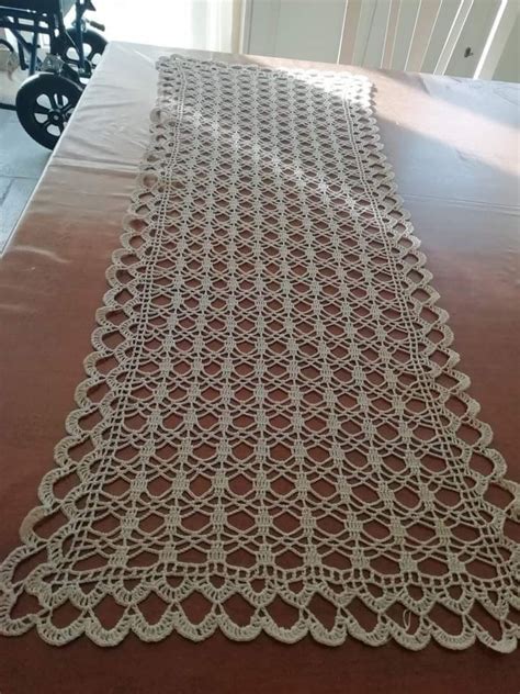 Image result for Crochet Spiral Table Runner Pattern