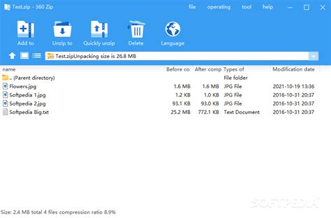 Zip File Compression Decompression Tool に対する画像結果