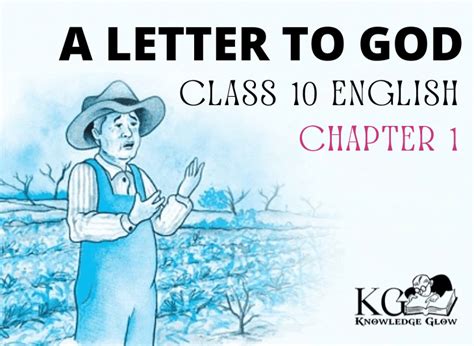 Class 10 English Chapter 1 a Letter to God Most Question に対する画像結果