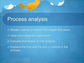 Image result for Two Types of Process Analysis