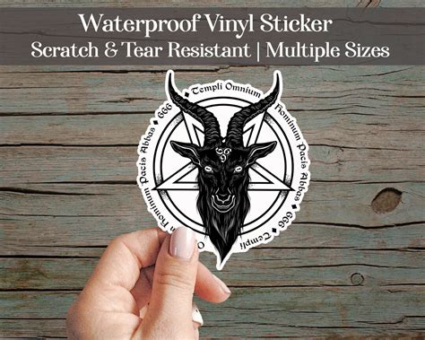 Image result for Baphomet Sticker