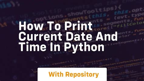 Current Date and Time in Python に対する画像結果