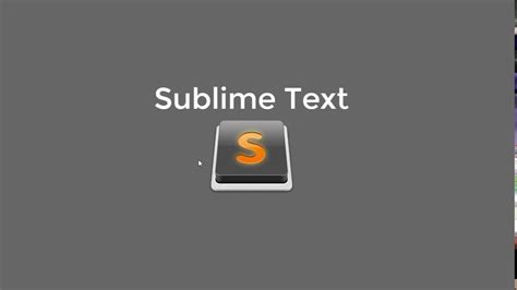 Sublime Text Introduction に対する画像結果