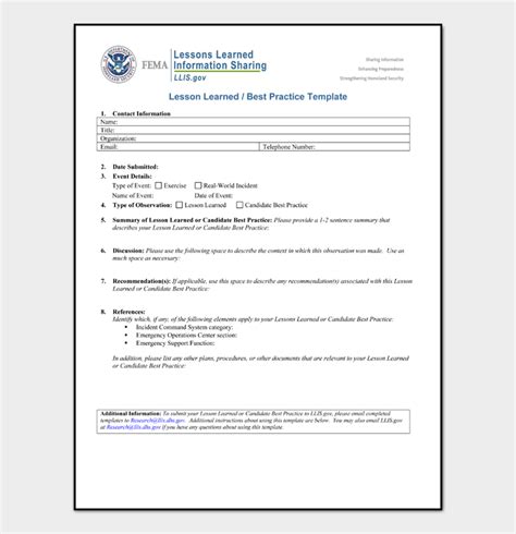 Image result for Lessons Identified Template