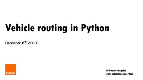 Image result for Vehicle Routing Problem in Python