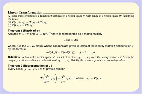 Image result for Vector Shift Linear Transformation