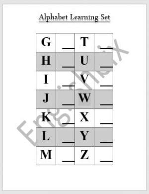 Image result for Alphabet with Position Numbers